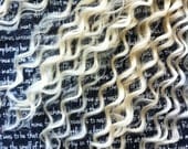FLASH SALE the ANGEL curl ... bright bleached blonde clip in hair accent for those with curly hair