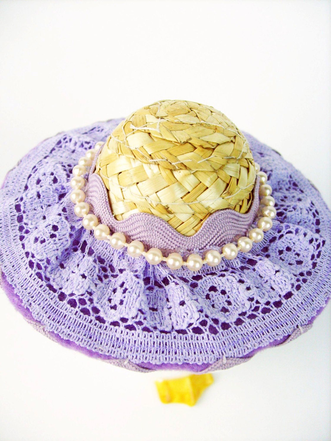 Lacy Doll Clothes Hat Vogue Ginny Wendy Madame Alexander Size