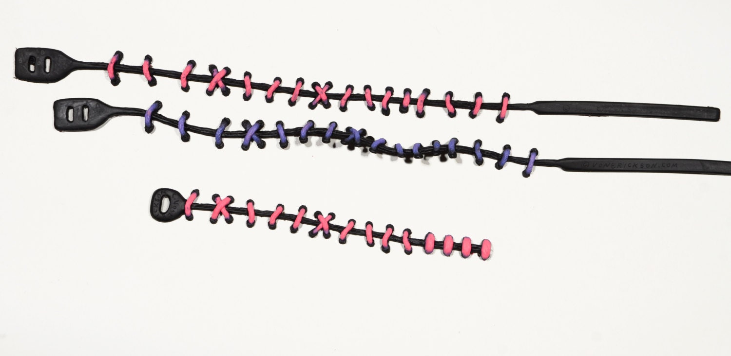 Two stitch chokers and one stitch bracelet- Halloween Scratch and Dent Super Sale B9
