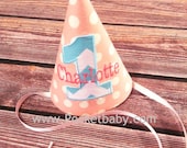 Personalized Birthday Hat - Custom Birthday Hat - You Choose your Fabric - by Pocketbaby