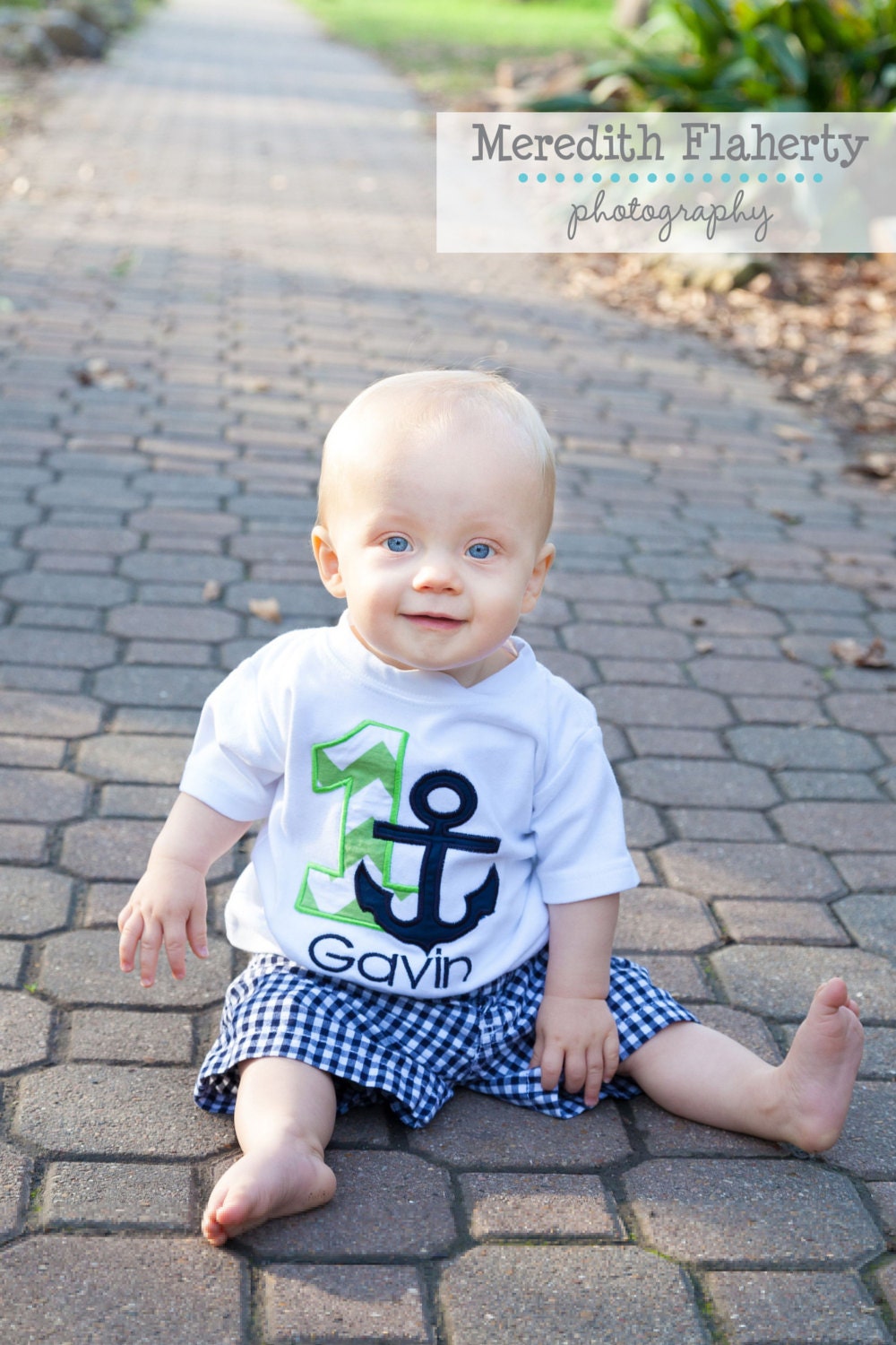 Personalized Nautical Birthday Shirt - You Choose your Fabrics - by Pocketbaby