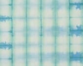 Hand Dyed Shibori Fabric - Buzen - One Half Yard