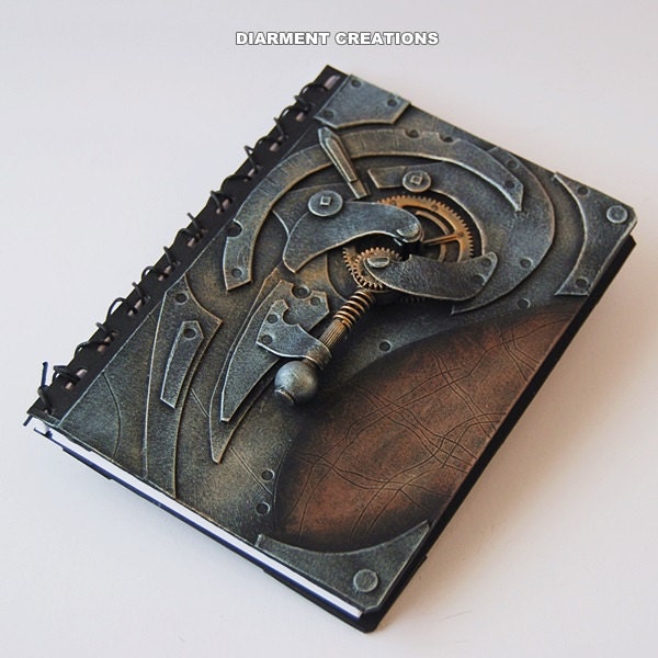 Steampunk Notebook Machinery 10