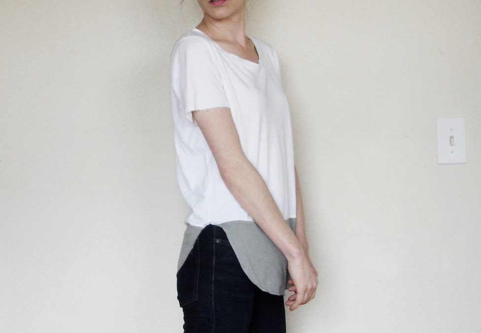 10% OFF Item of the Week  Colorblock Bamboo T Shirt Large SALE