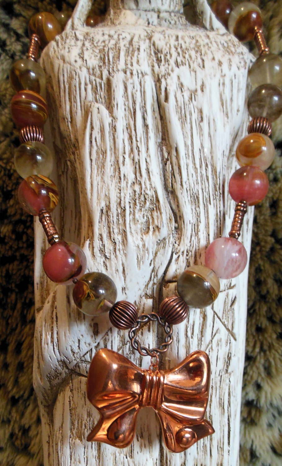 Volcano Quartz                    (Quartz Necklace)