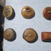 6 Mixed Wood Buttons- in Reclaimed Woods- Knitting, Sewing, Craft Buttons