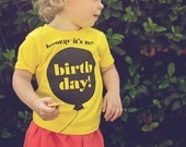 Hooray It's My Birthday // Toddler T-Shirt
