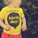 Hooray It's My Birthday // Toddler T-Shirt