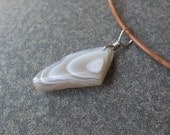 Agate pendant necklace - handmade in Australia by NaturesArtMelbourne