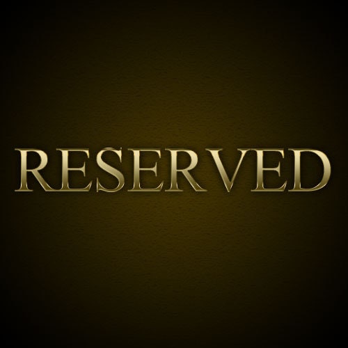 Reserved for Gabrielle - Payment 4