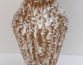 1950s Mid Century Savoy China Karat Gold Splatter Pebble Vase