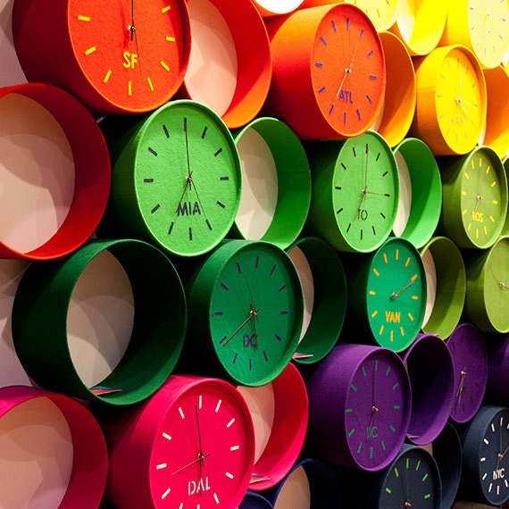 Felt Clocks