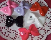 HUGE Kawaii Bow Flat Back Cabochon - 1 piece 54 x 40 mm