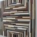 Painted Wood Art Wall Sculpture