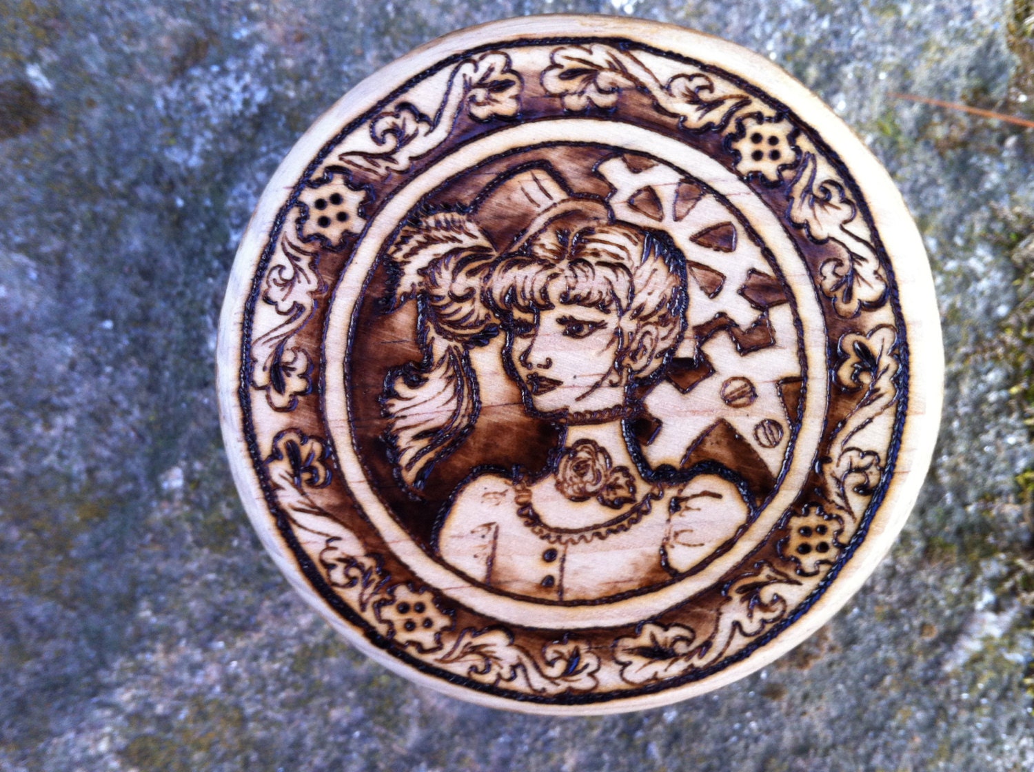 Margarette the Steampunk Darling Trinket Box