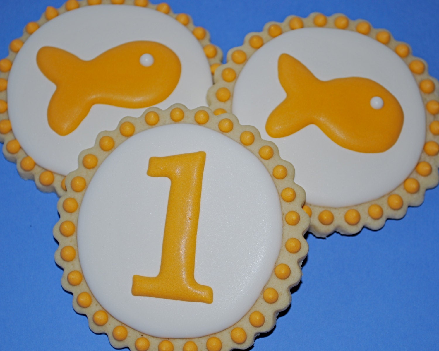Goldfish Decorated Sugar Cookies (12)