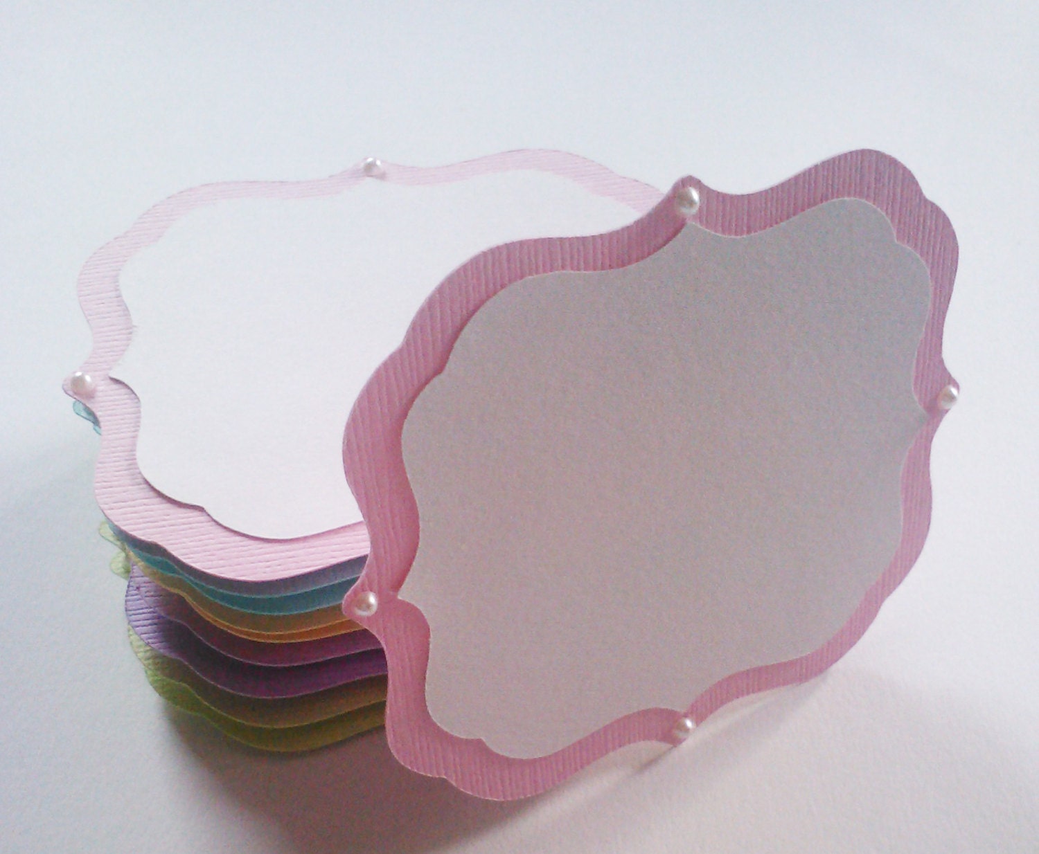 Shabby Chic Wedding Candy Buffet Birthday Candy Bar Labels - Set of 10