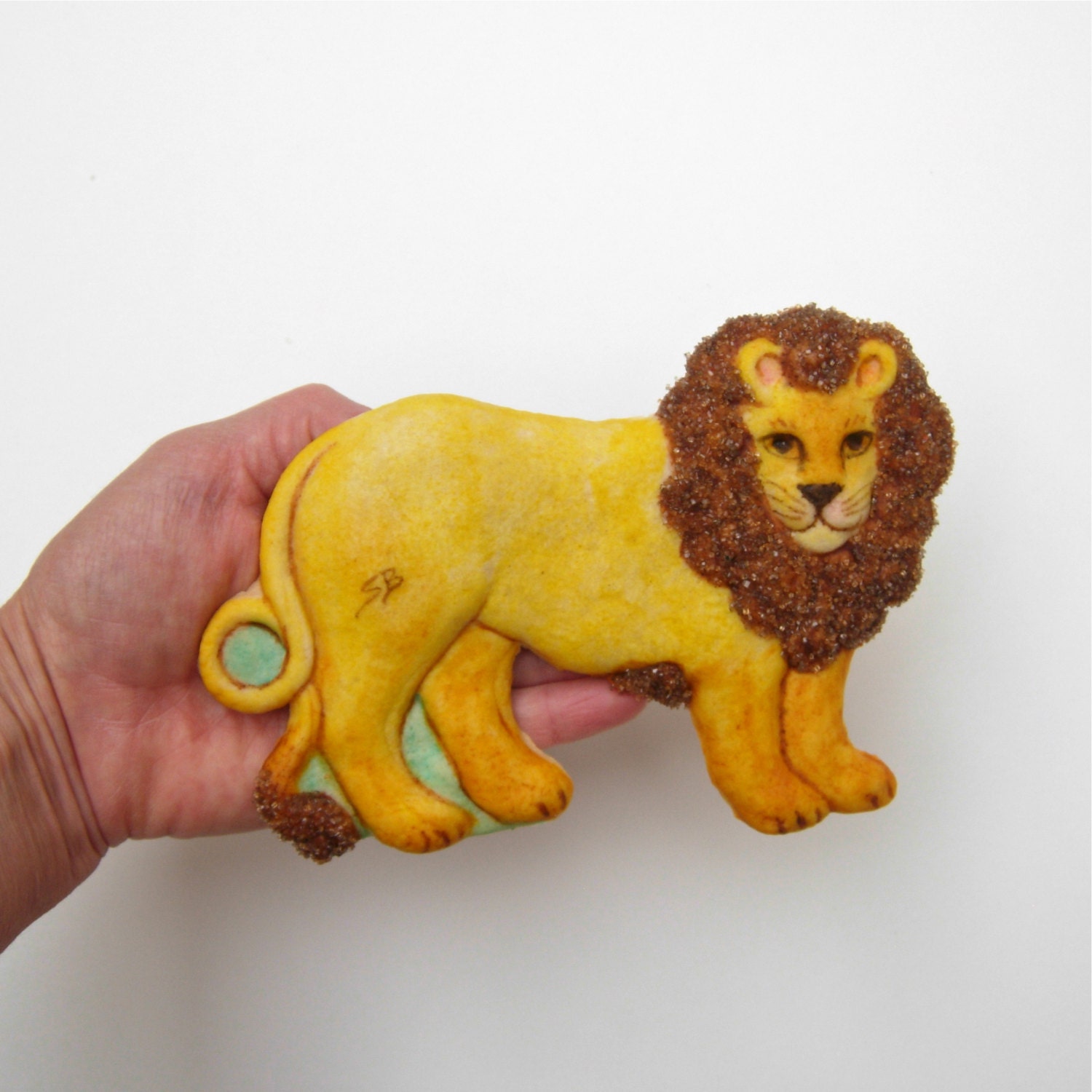 SIX Leo Lion Hand Mold Sugar Cookie Baked Goods