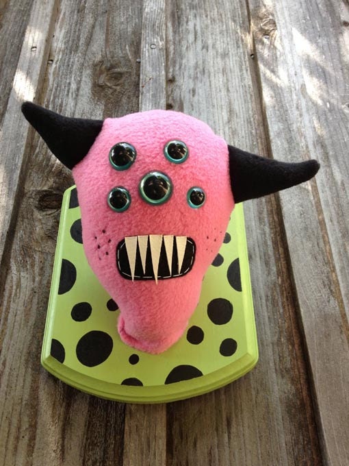 Pink Monster Headmount