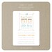 snips n' snails & puppy dog tails : baby shower invitation set