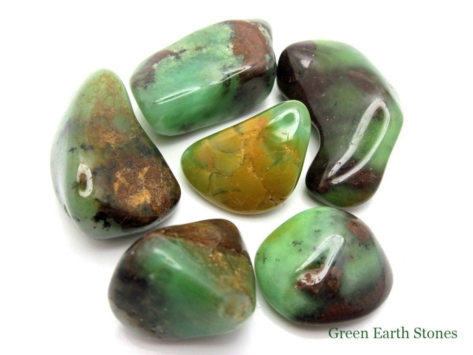 Chrysoprase Tumbled Stones
