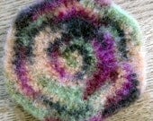 Felted Coasters For Your Desk - Set of 2