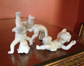 Unter Weiss Bach Porcelain baby trio