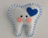 Tooth Fairy Pillow - Electric Blue