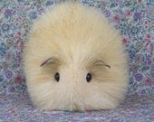 Blonde Toy Guinea Pig Handmade Stuffed Animal