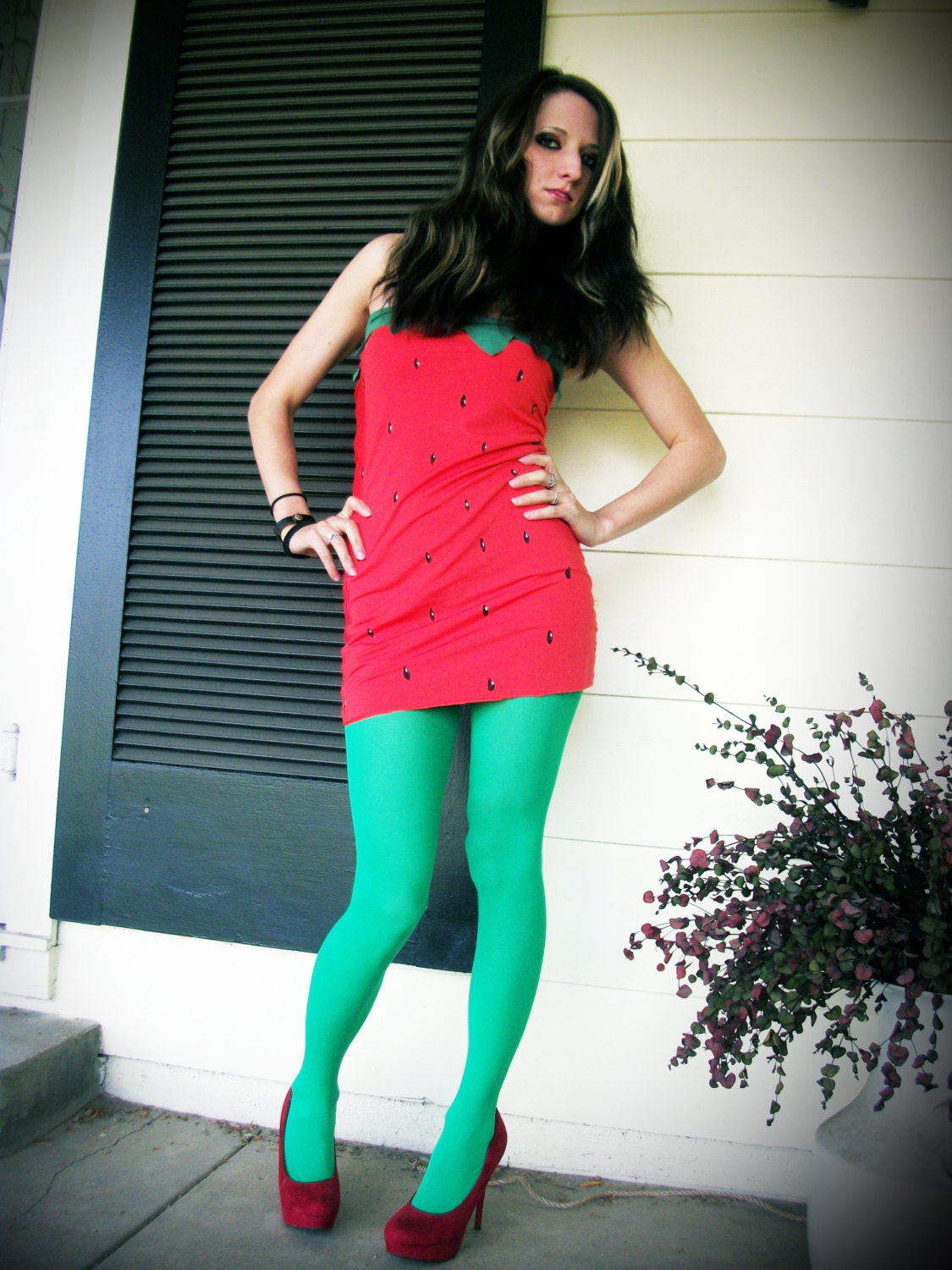 Strawberry Tube Dress