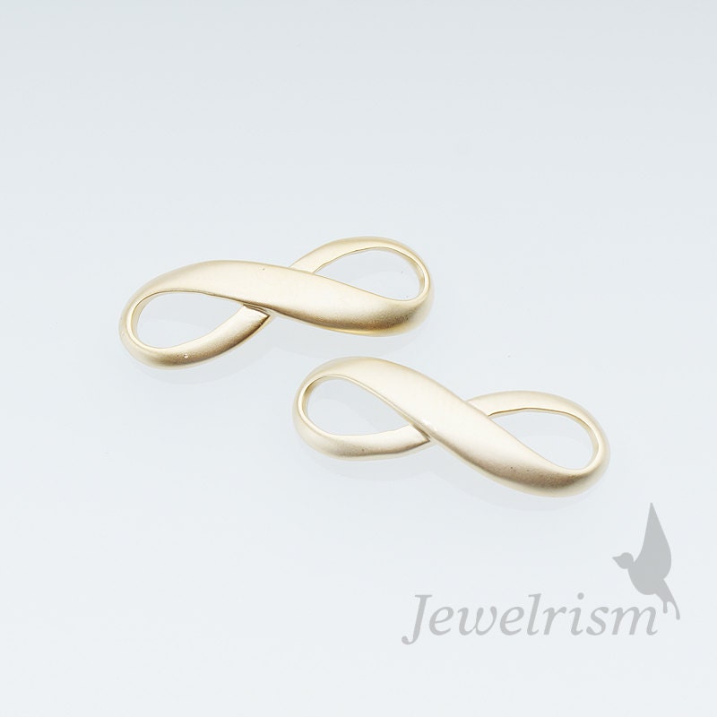 PD868-MG // Matte Gold Plated Pendant, 19mm x 6mm, 2 Pc
