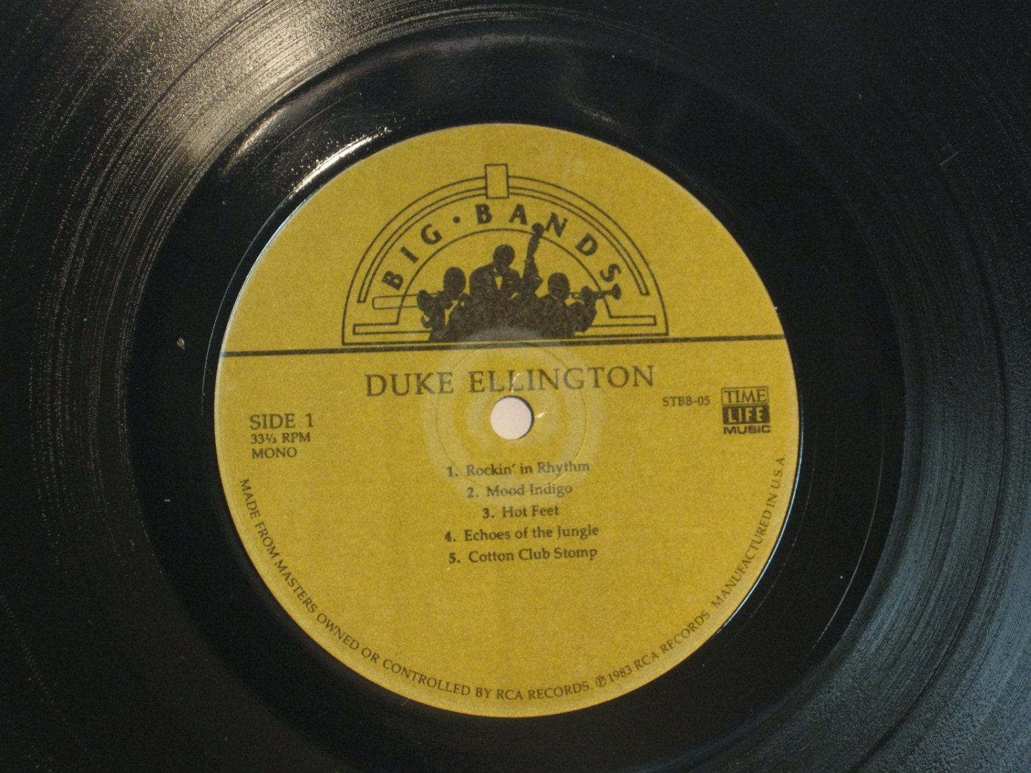 Duke Ellington Re-Purposed Album Bowl