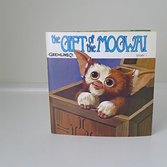 1980s Collectible Gremlins Record / Story Book by halfpintsalvage