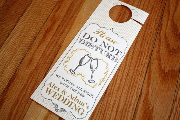 Custom Listing for Melissa - 40 Custom DoorHangers