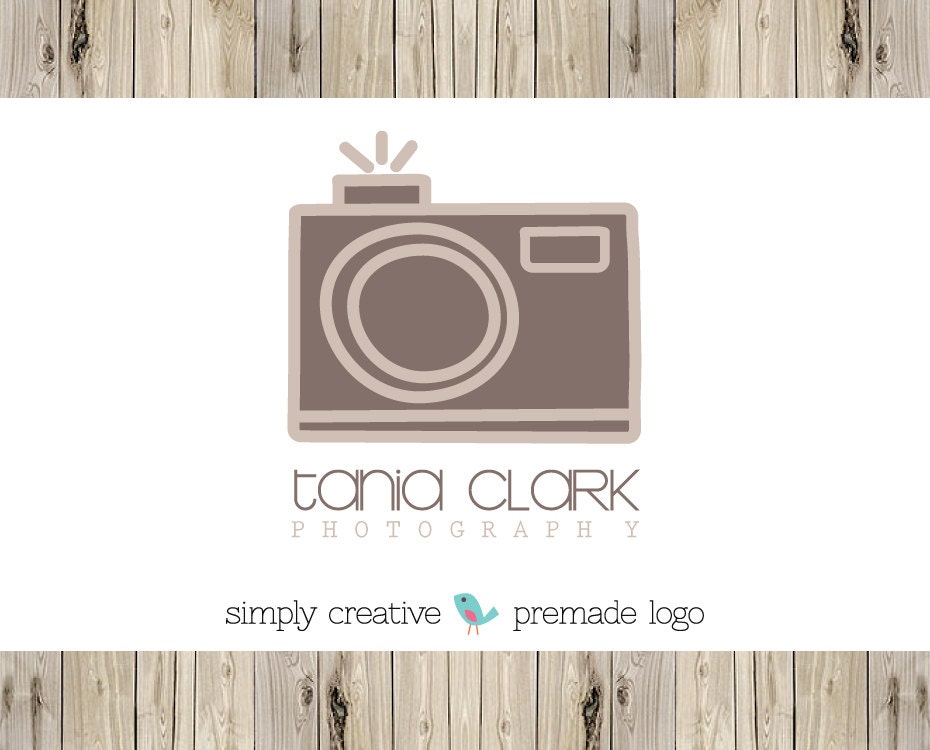 Logo Design - Professional Modern Premade Logo - Brown Camera Design - Camera Design