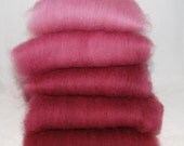 Shetland Boysenberry Ombre Batts - 5 ounces