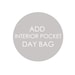 ADD INTERIOR POCKET - day bag