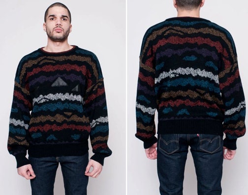 Mens Vintage Cosby Sweater