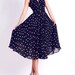 Black chiffon prom dress (WQ02)