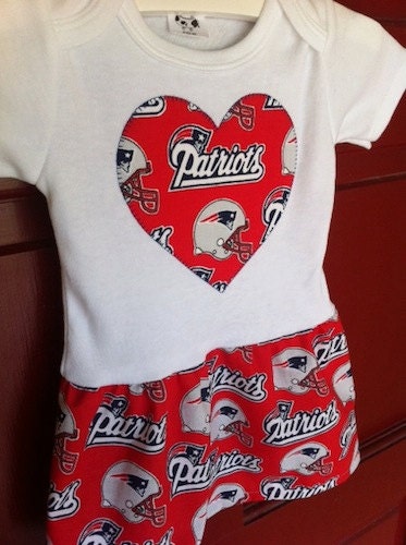 New England Patriots Baby Dress