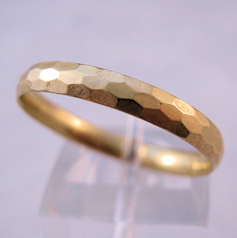 14K Wedding Ring Band Engraved Design Unisex Mens Ladies Size 10 Estate