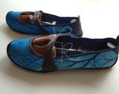 send me any canvas shoe-your desires-customized hand painted-wedding- prom-graduation-ingagement- made to order