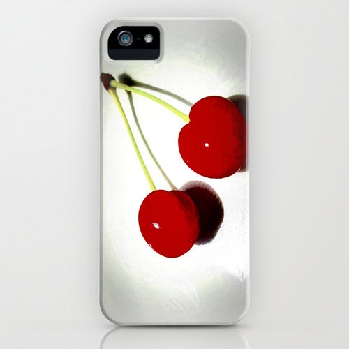 I Phone Case - Cherries Neon