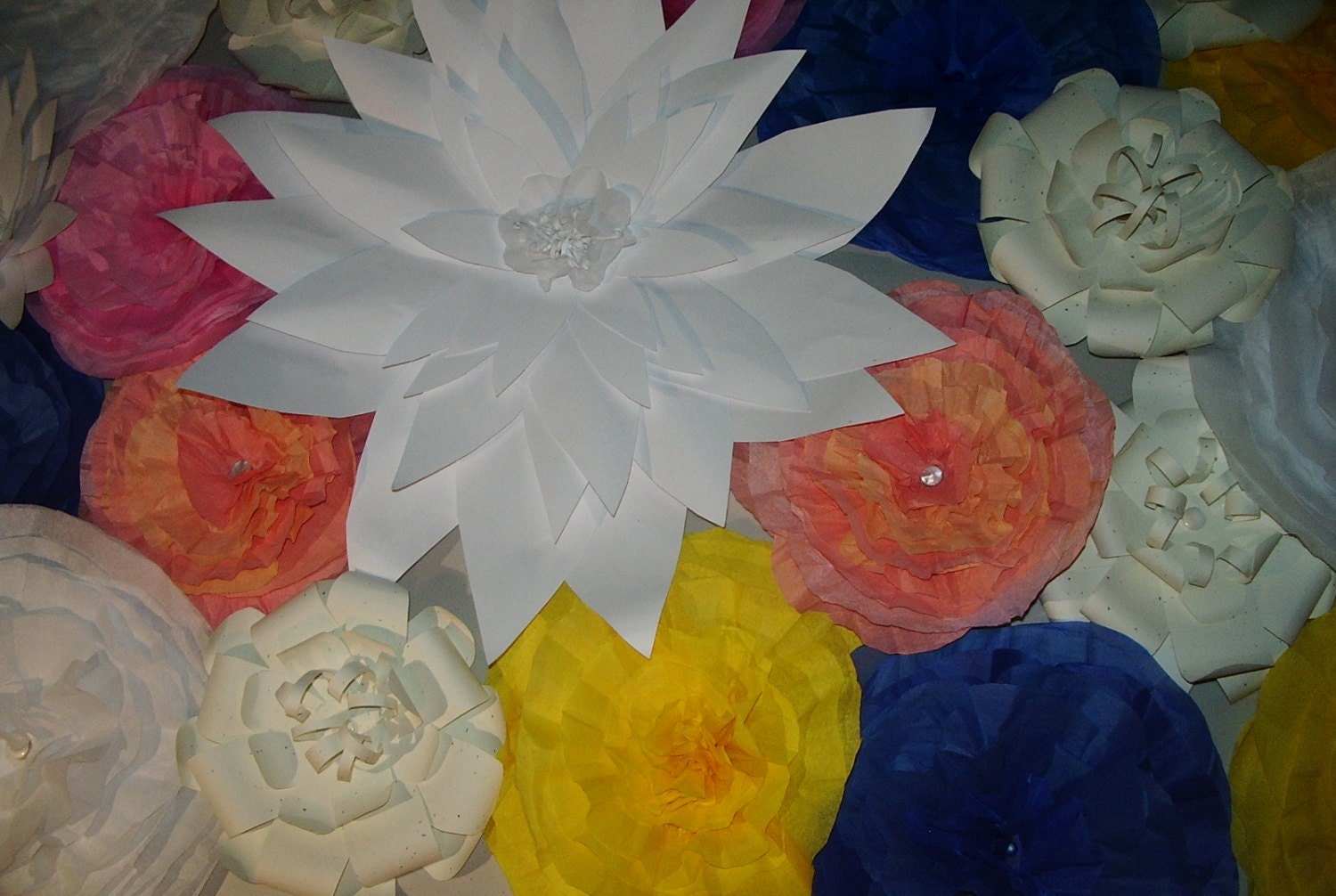 Assorted Flowers for a Wedding Wall - FREE SHIPPING to the U.S.