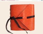 15% OFF Red Leather Journal tutorial with Special Sewing, eBook