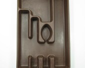 Rubbermaid Cutlery Tray Drawer Organizer Flatware Tray BROWN