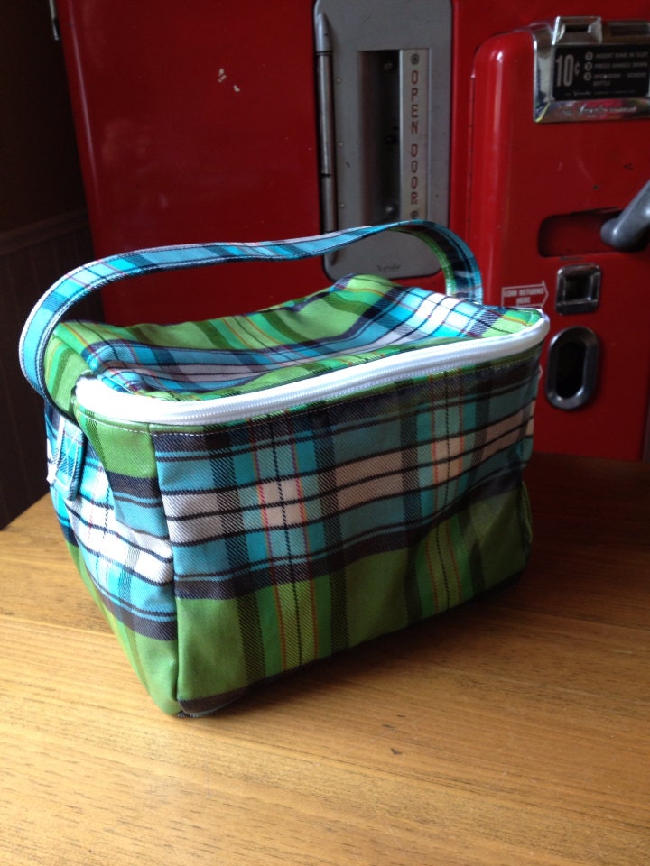Biggest Bento Box in green tartan