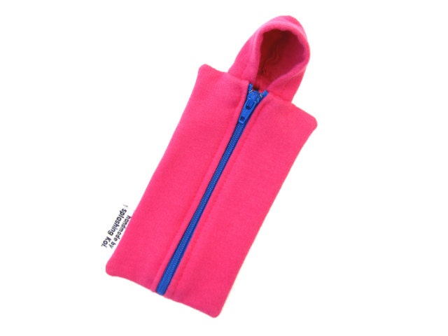 iPhone 5 Case / Samsung Galaxy 3 Case / Hoodie Case / Android Case (Fuchsia - Blue)
