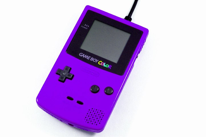 1TB USB 3.0 Game Boy Color Hard Drive - Grape