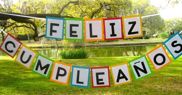 Feliz Cumpleaños Banner